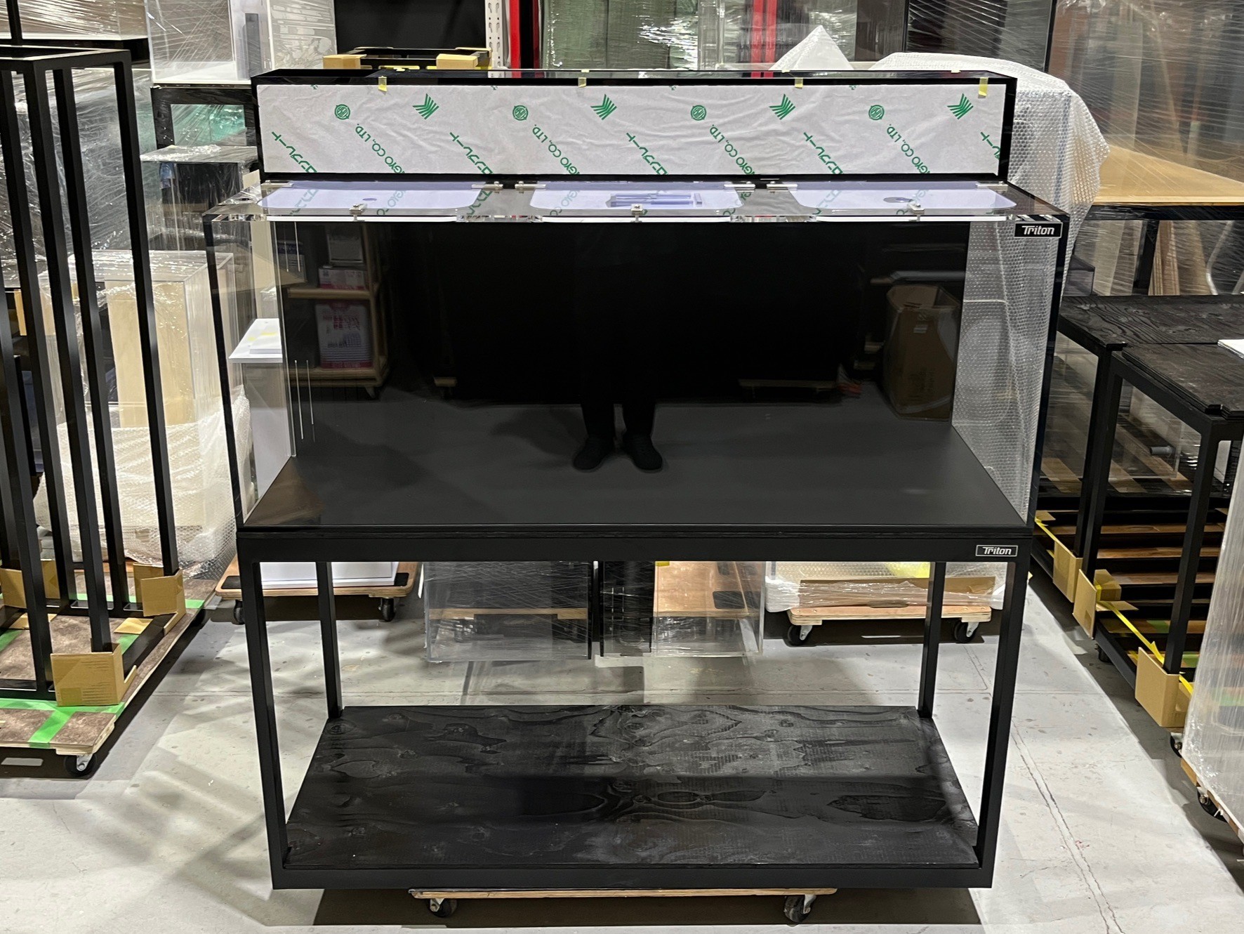 奈良県橿原市 T様 W1500/D600/H600 13/10t | オーダー水槽「トリトン