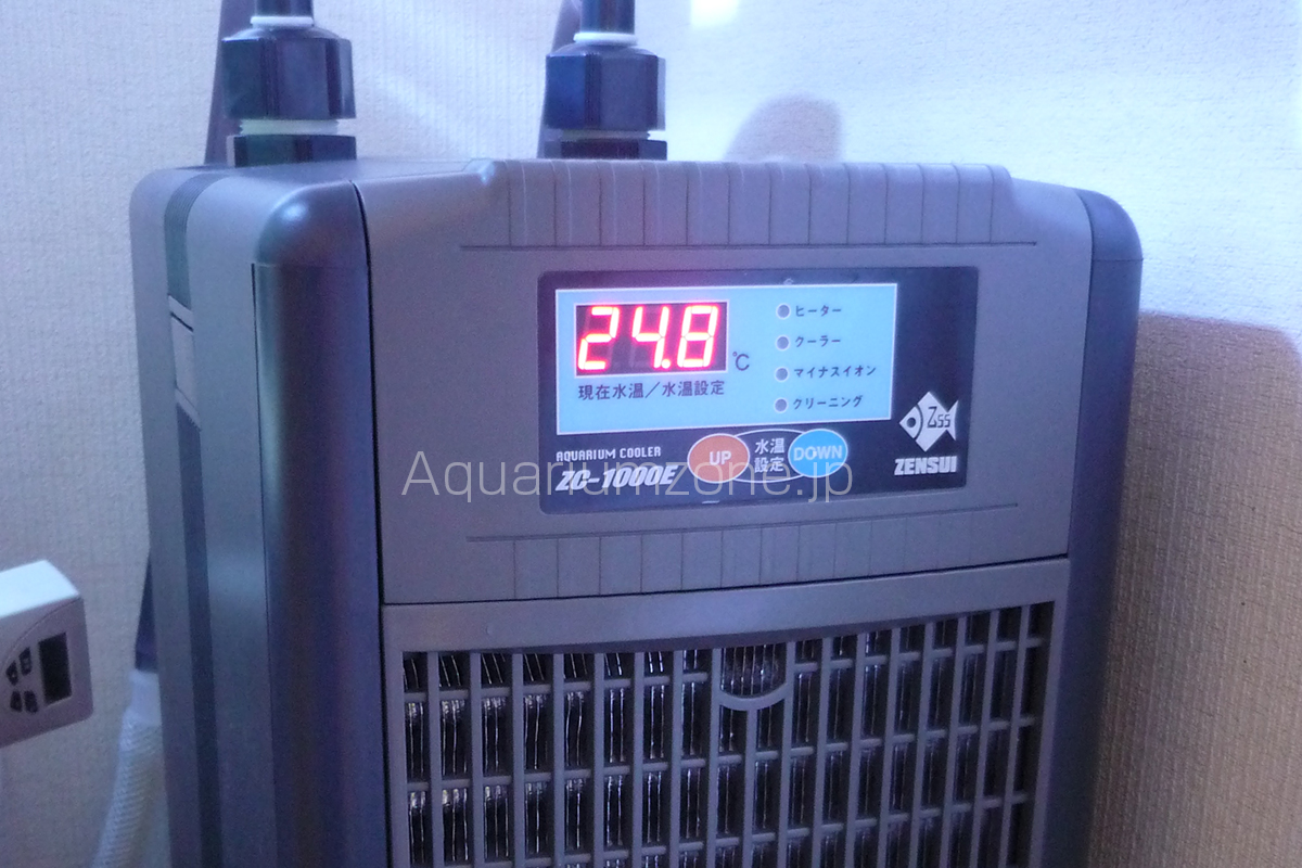 水槽用のクーラーゼンスイ 水槽用クーラー ZR-mini ブラック ~180L