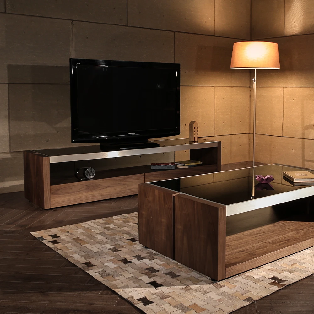 アルモニアダークブラウン スリットデザイン テレビ台 楽天市場