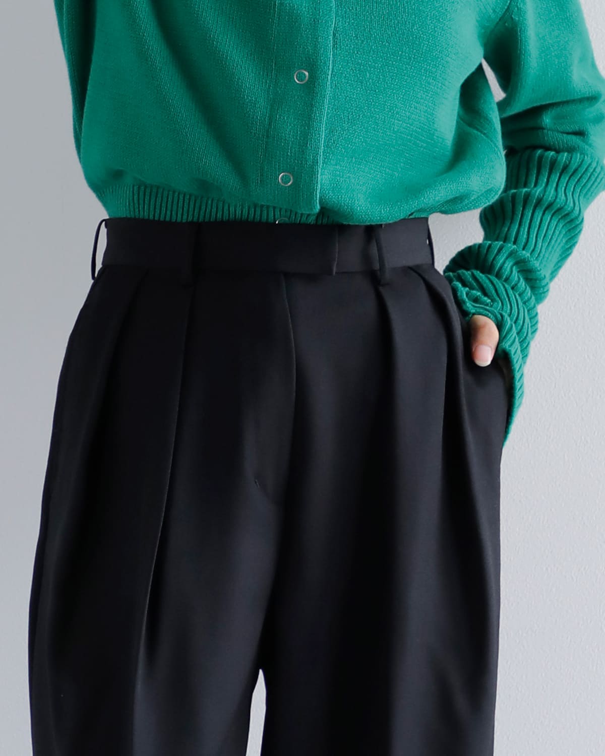 50%OFF】CREDONA クレドナ ウール スラックス イチグン パンツ “THE C