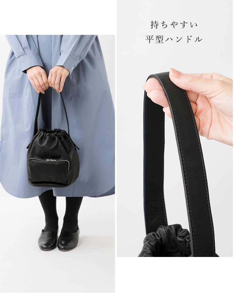 mormyrus モルミルス レザー ジップポケット ショルダー バッグ m170