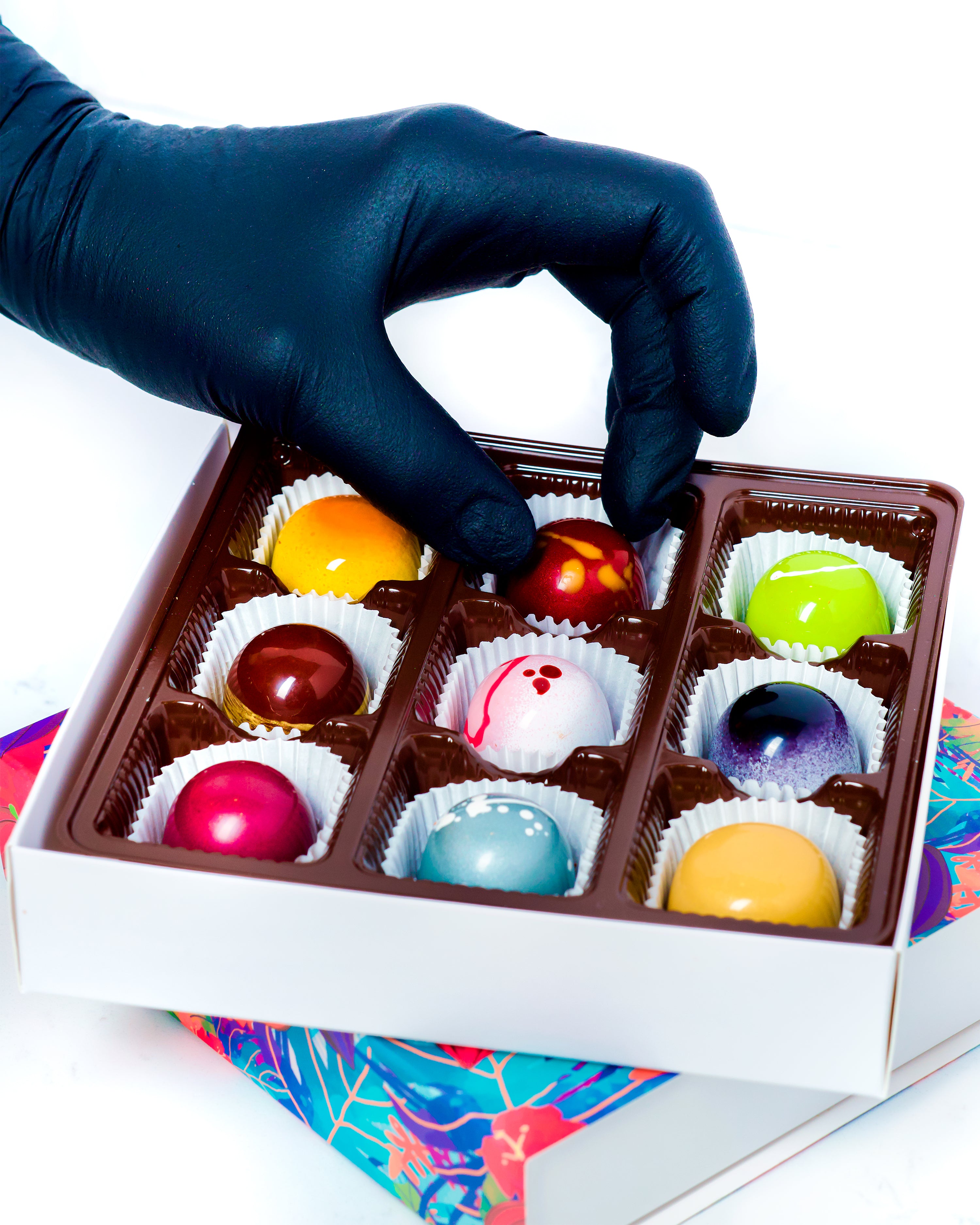 Box of 9 Bonbons – Arcay Chocolates