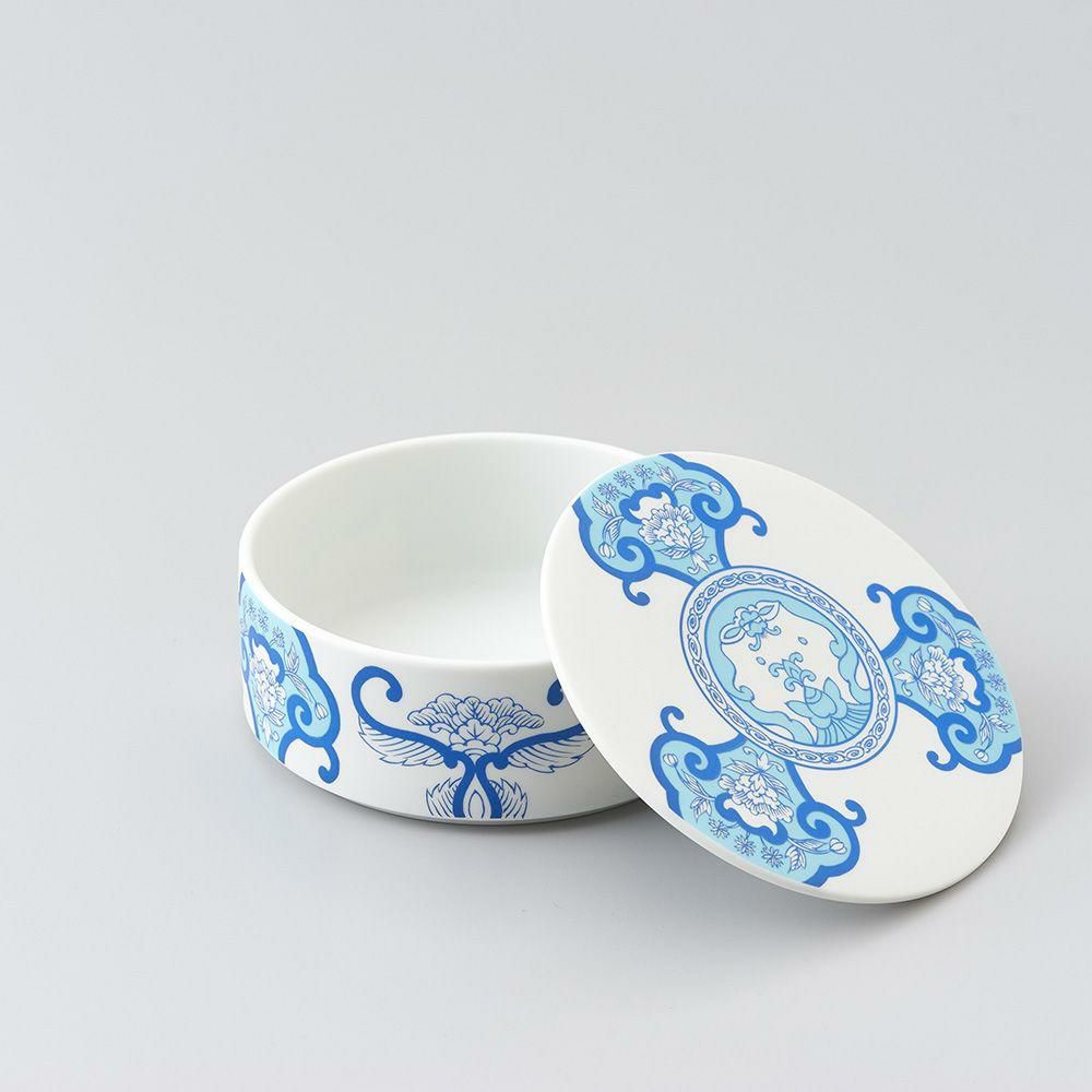 JAPAN BLUE ミニお重（一段重） 古伊万里草花紋 – ARITA PORCELAIN LAB