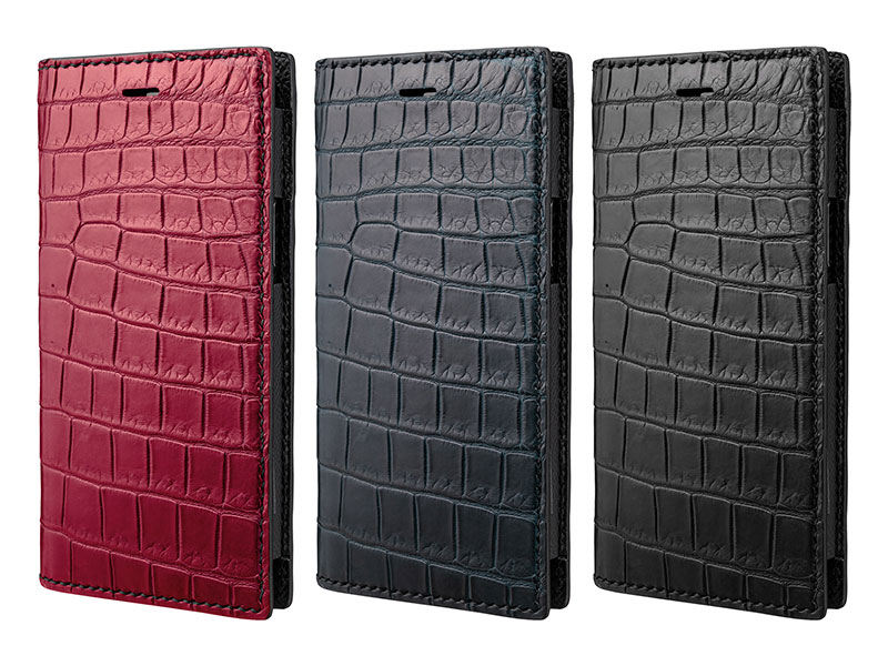 GRAMAS Meister G-FOLIO クロコダイルレザー ケース Amazon.co.jp
