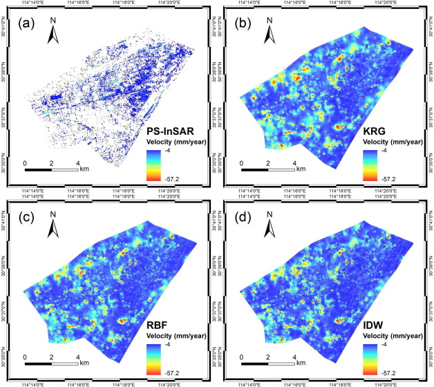 Land subsidence susceptibility mapping in urban settlements using