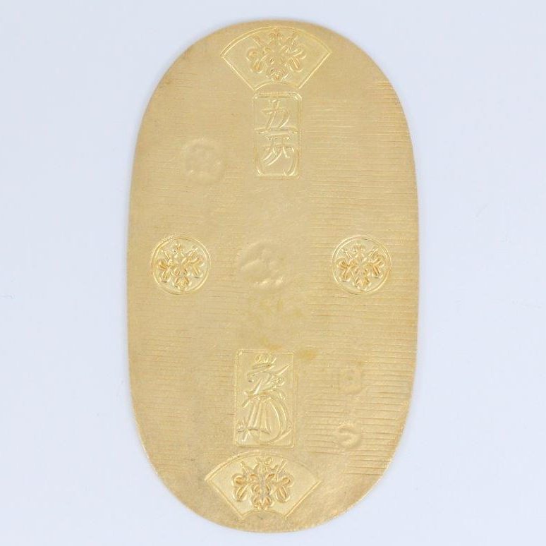 天保五両判金 裏刻印 甫七 ⑮ – Art Bridge