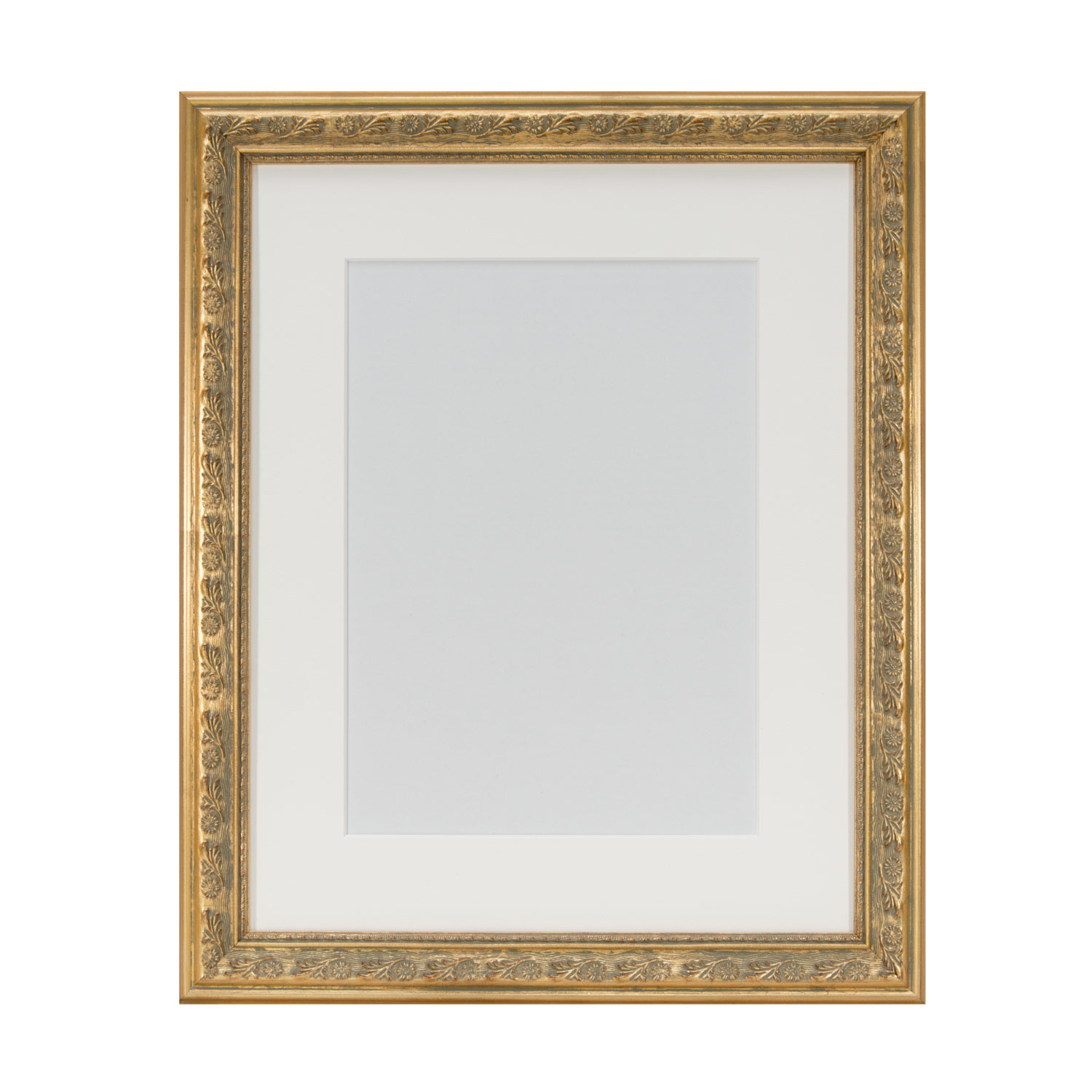 ゴールド色彩額縁（アンティーク風）絵画用外形約30.0cm×約36.5cm