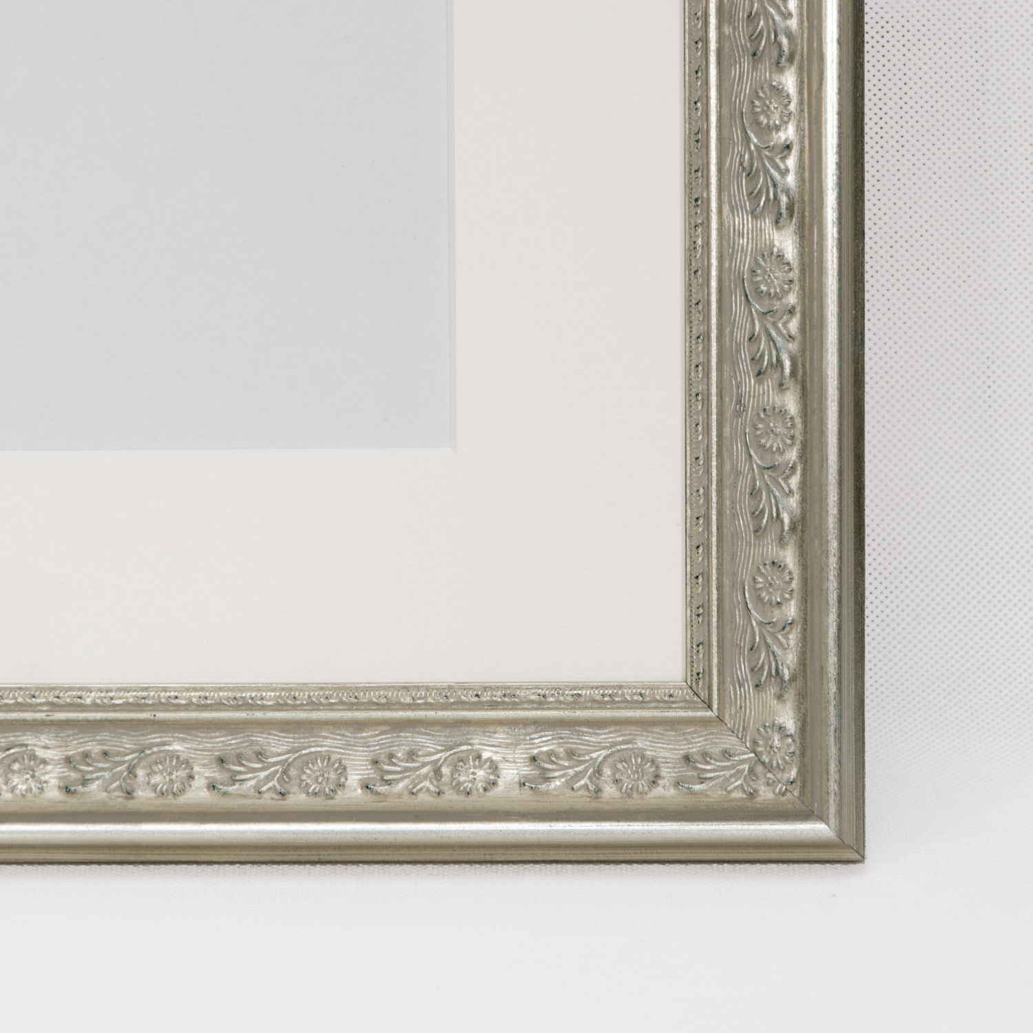 フランスアンティーク鈴蘭フレーム 純銀 シルバー 額装 希少 フランス