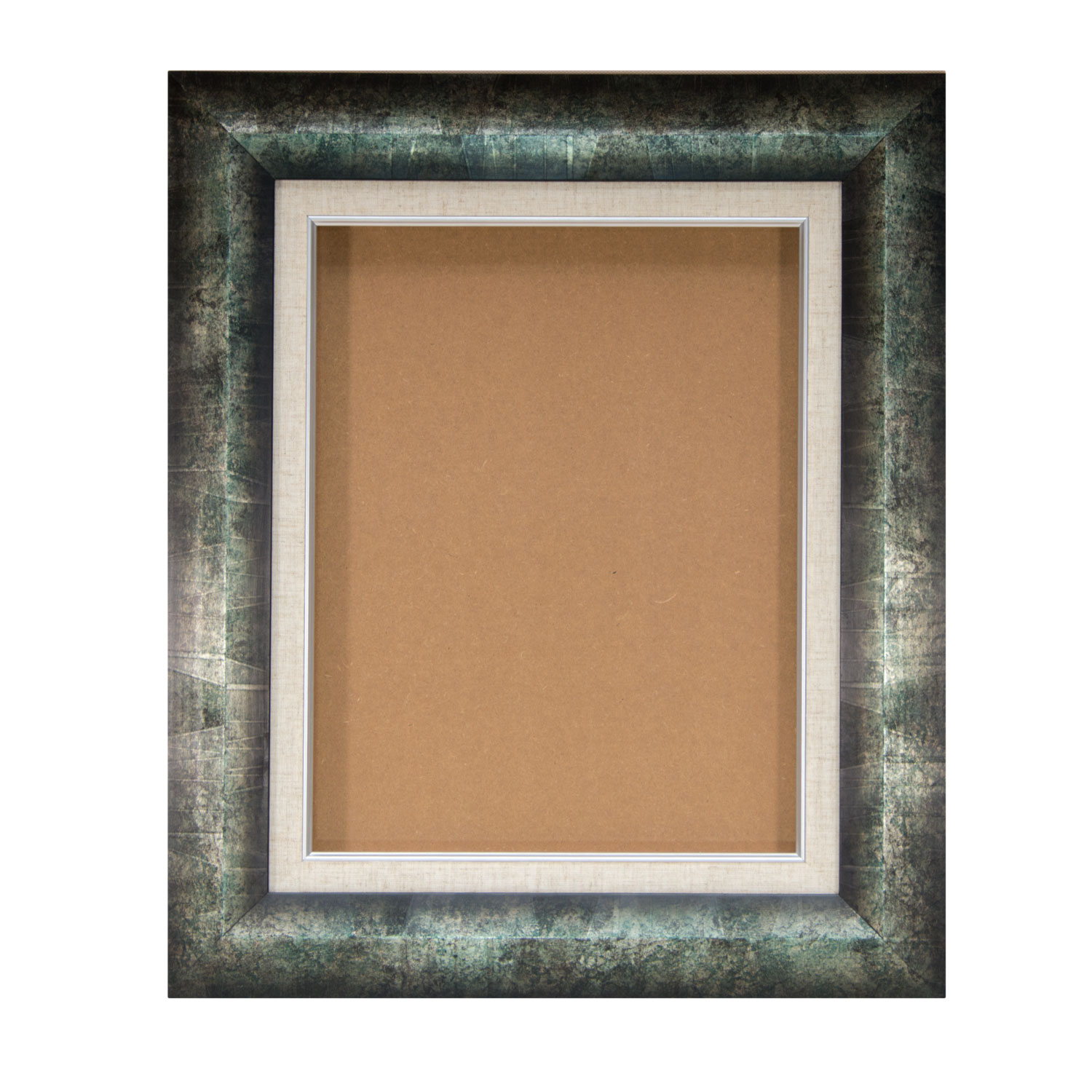 重厚デザイン 油彩額 古代シルバー 707 | 額縁の通販 アートフレーム