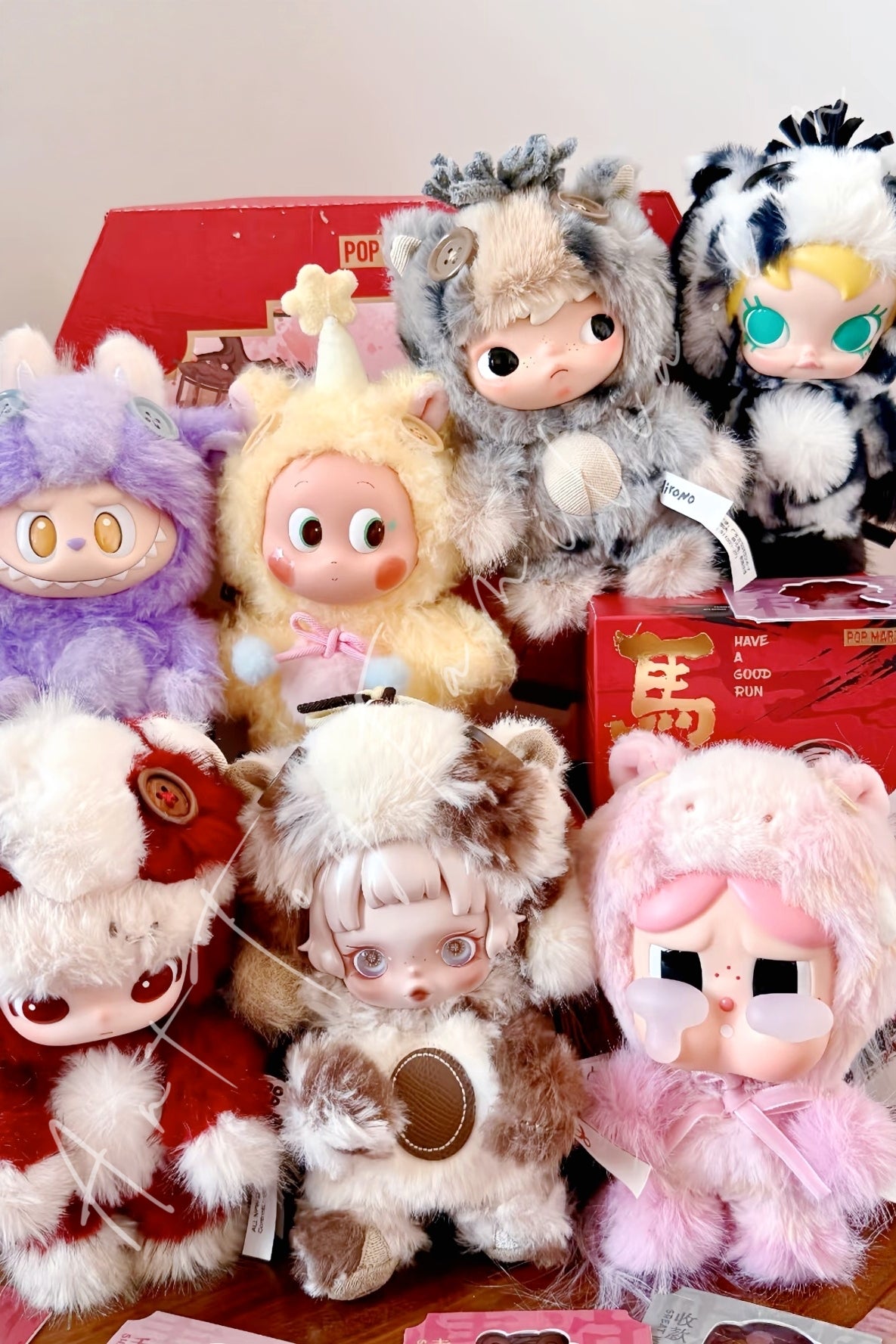 Have A Good Run Series Plush Pendant - 马力全开系列毛绒挂件 – Art