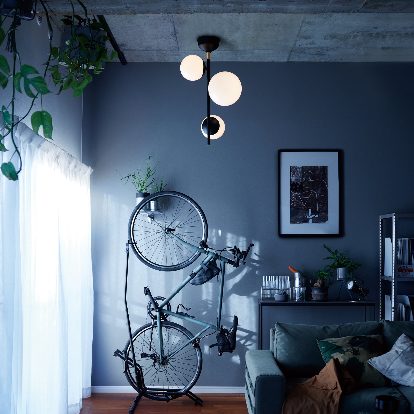 Bliss vertical 3-ceiling light｜ARTWORKSTUDIO公式