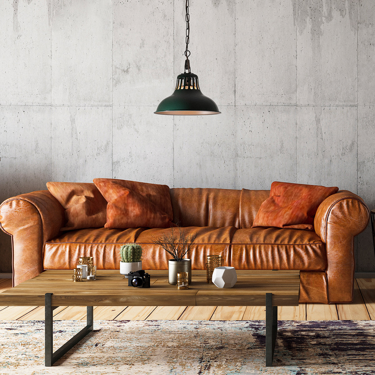 独60年代 EEA Leuchten パイン材と綿糸のヴィンテージ・ペンダント 独