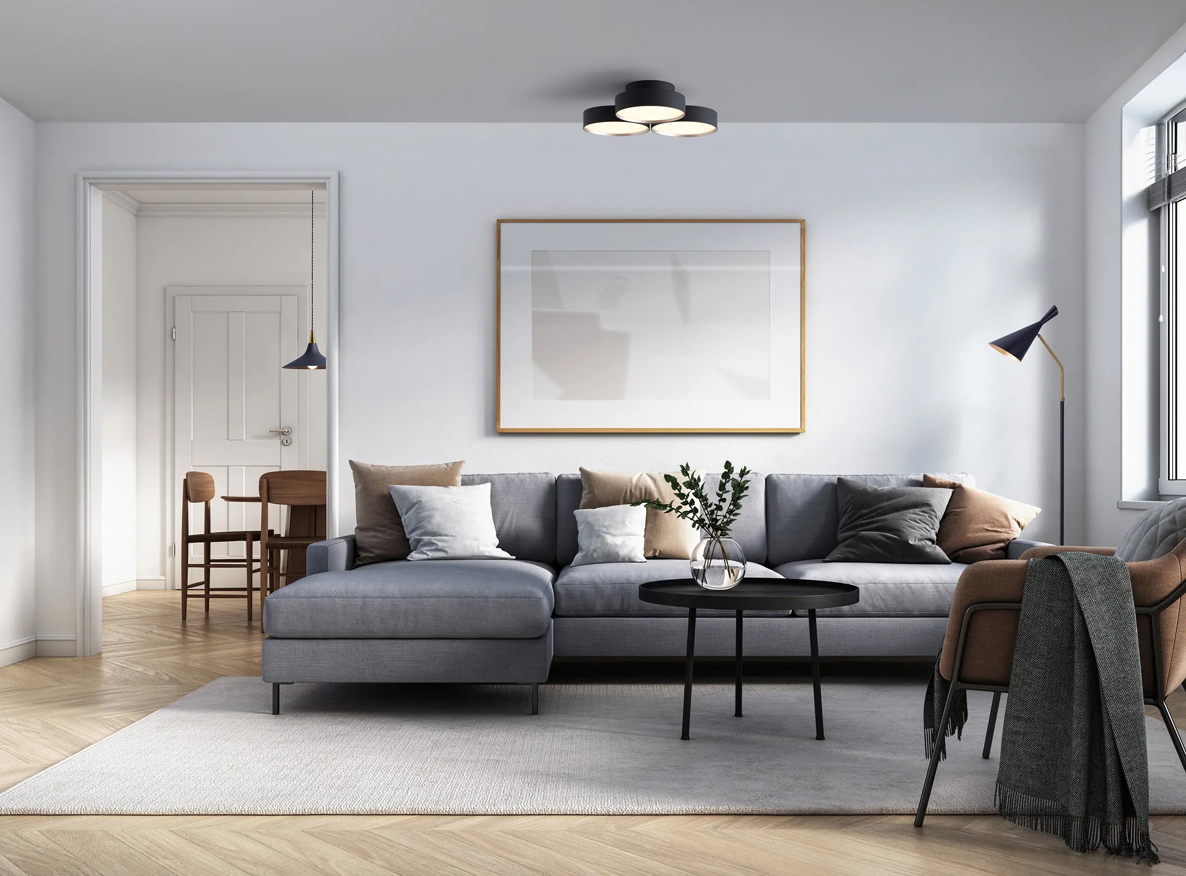 ART WORK STUDIO Neutron ミッドセンチュリーシーリング5灯 ART WORK