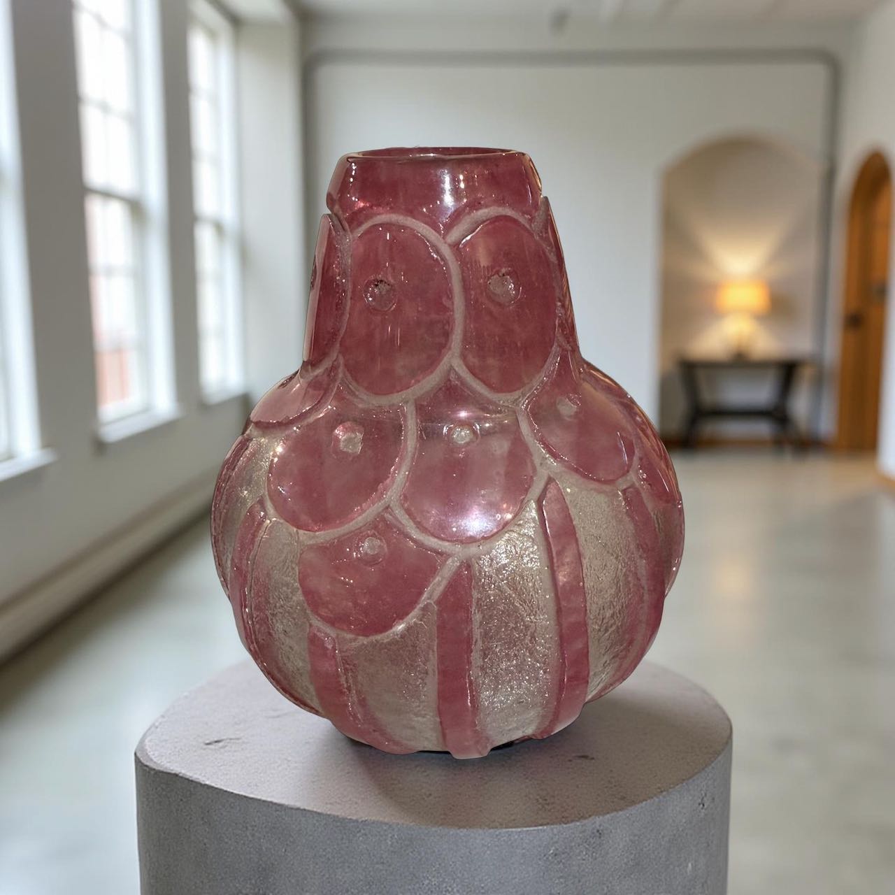 Dugue/デュゲ」Art Deco Vase1930年台(France) Dugue/デュゲ」Art Deco