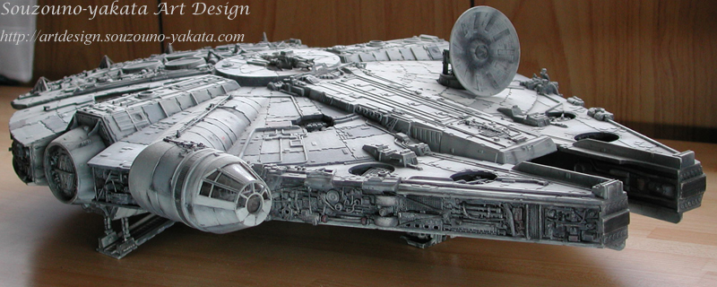スターウォーズ ミレニアムファルコン (模型作品) | 創造の館 Art Design