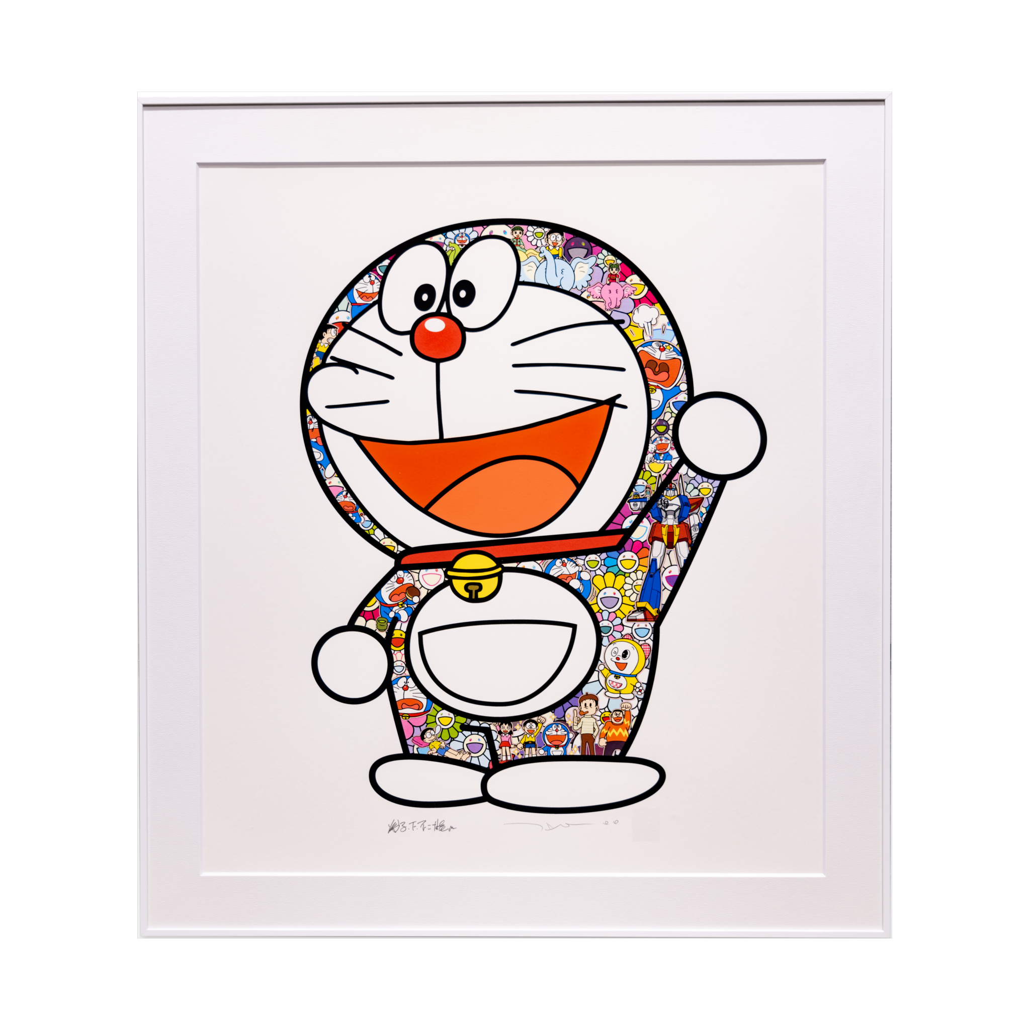 村上隆 限定版画 ピンキーちゃん お花 ドラえもん supreme 村上隆 限定