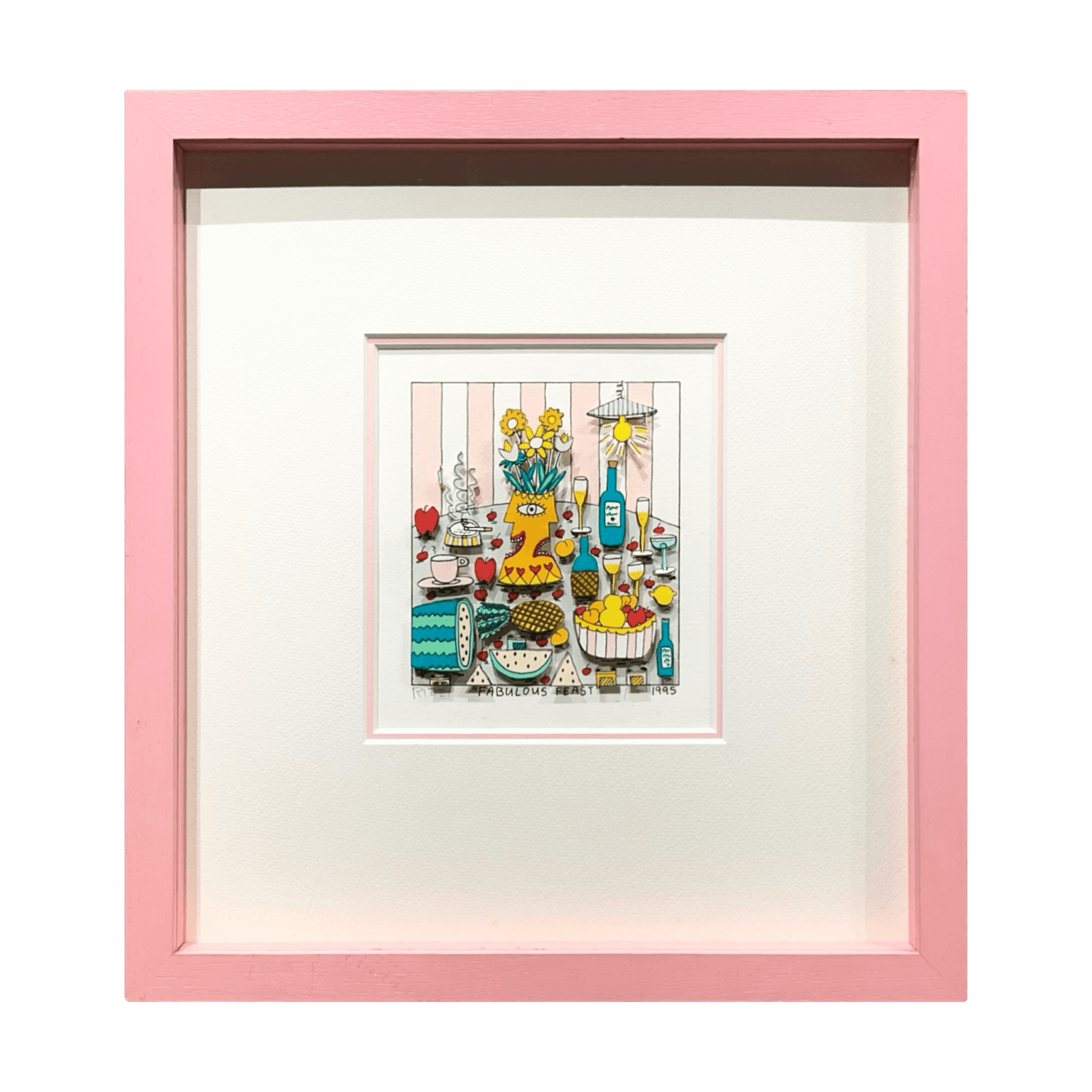 ジェームス・リジィ(James Rizzi)「FABULOUS FEAST」ART GALLERY M