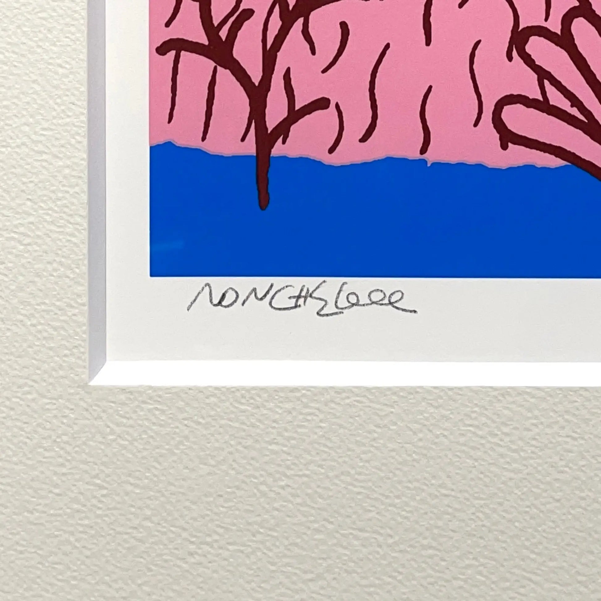 KYNE × NONCHELEEE (キネ × ノンチェリー)「Untitled,2024 (Pink)」ART