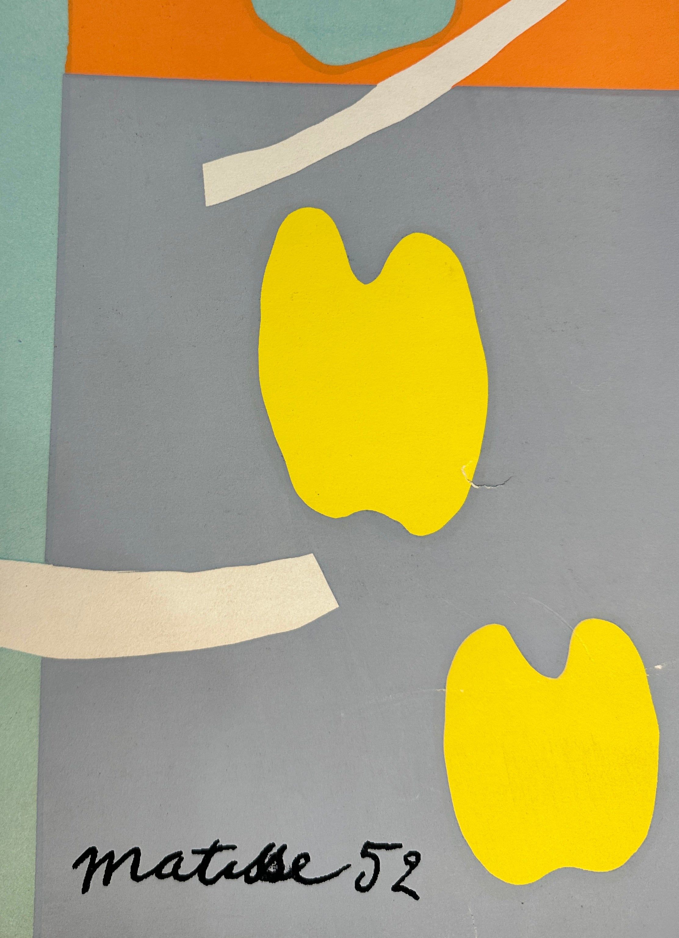 H. Matisse 1952 複製シルクスクリーンアート H. Matisse 1952 複製