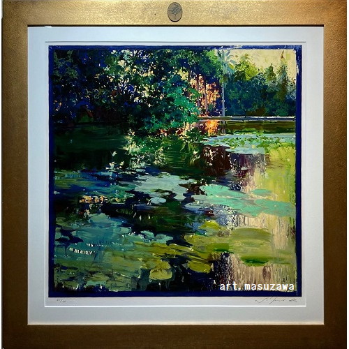 J.トレンツ.リャド作 ヴィラヴェルディ(彫刻のある庭) ヴィラ