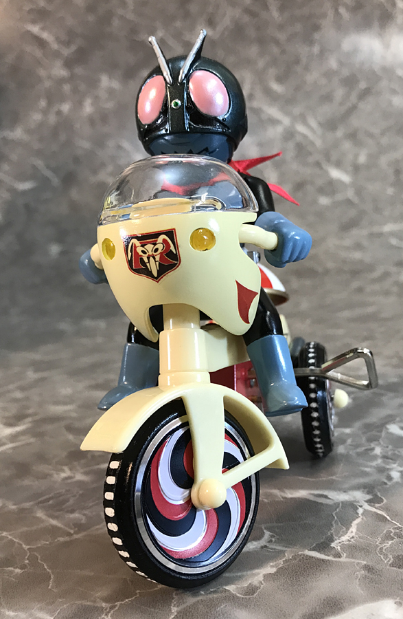 年内取り下げ】三輪車シリーズ 仮面ライダー旧1号 旧2号 セット A