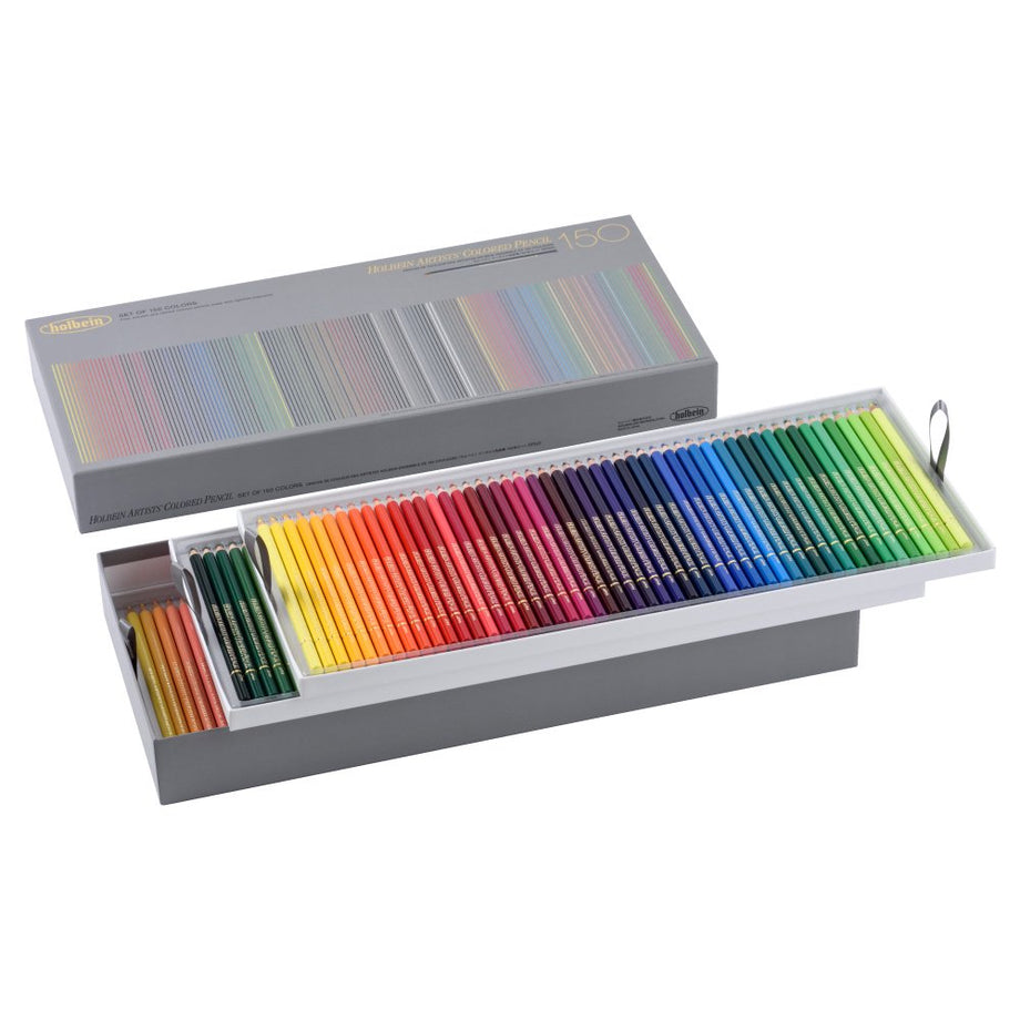Holbein Artists Colored Pencils | 150 Color Set Paper Box OP945