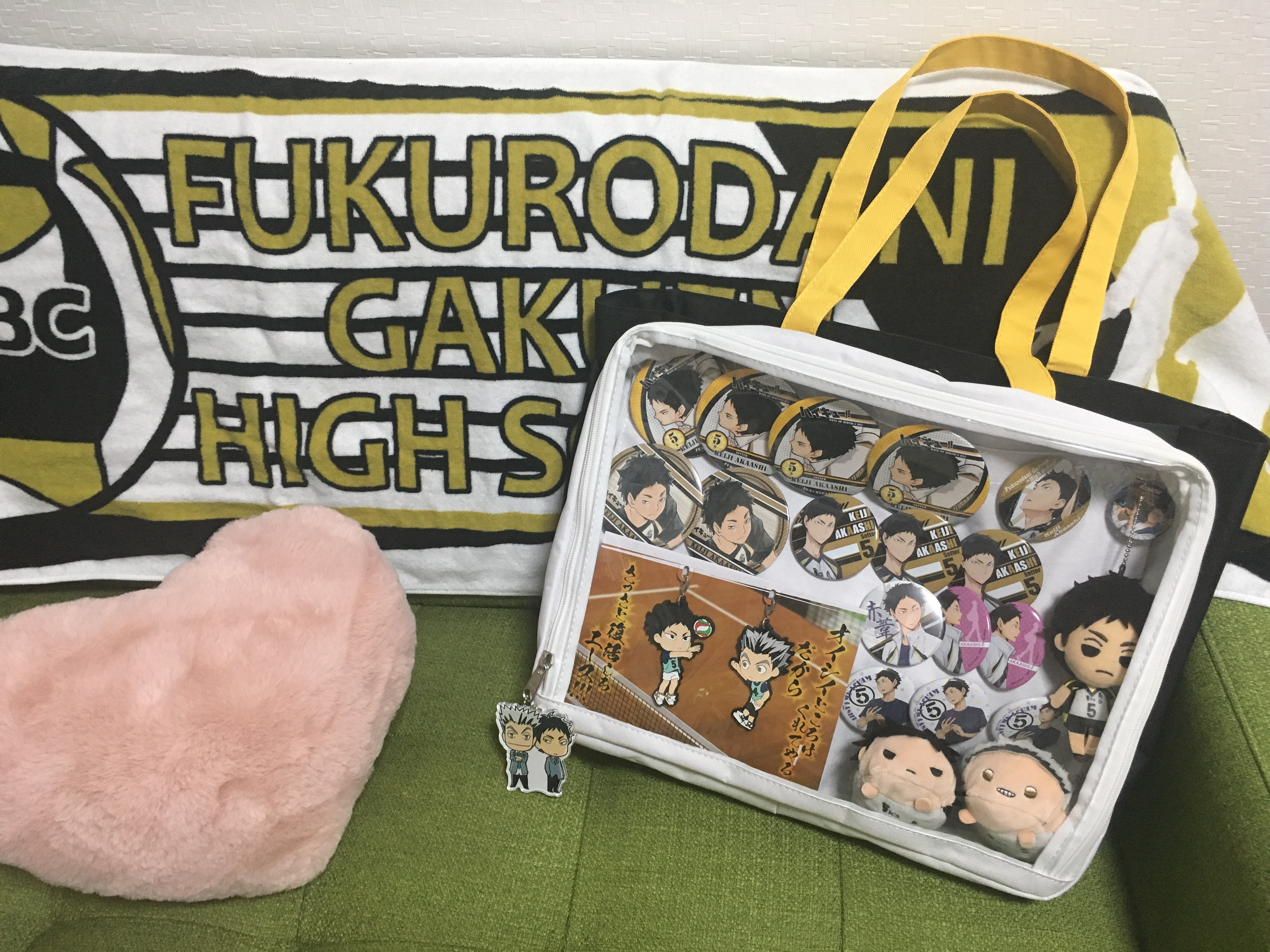 ハイキュー！赤葦京治痛バセット ハイキュー 赤葦京治 痛バッグ 【公式