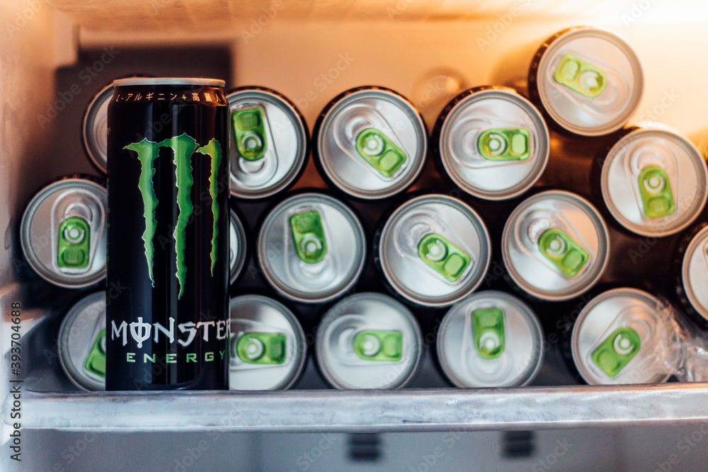 美品】モンスターエナジー 冷蔵庫 MONSTER ENERGY モンスターエナジー