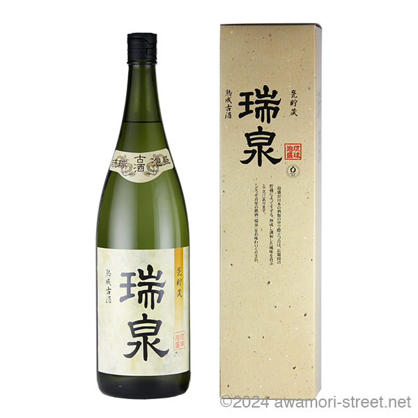瑞泉 おもろ 10年古酒 43度,1800ml / 瑞泉酒造 / 泡盛ストリート.net