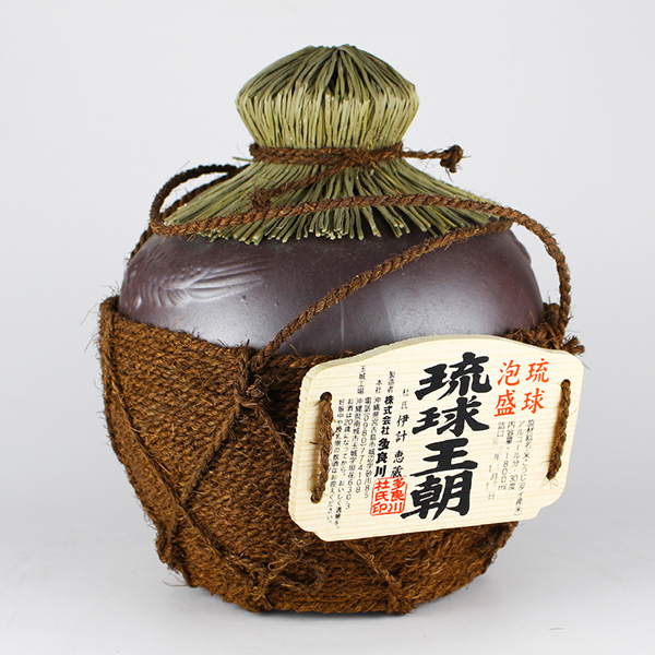 琉球王朝 一升縄巻き壺 30度,1800ml / 多良川 / 泡盛ストリート.net