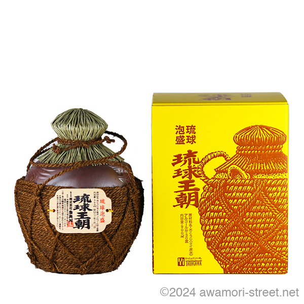 琉球王朝 5号縄巻き壺 30度,900ml / 多良川 / 泡盛ストリート.net