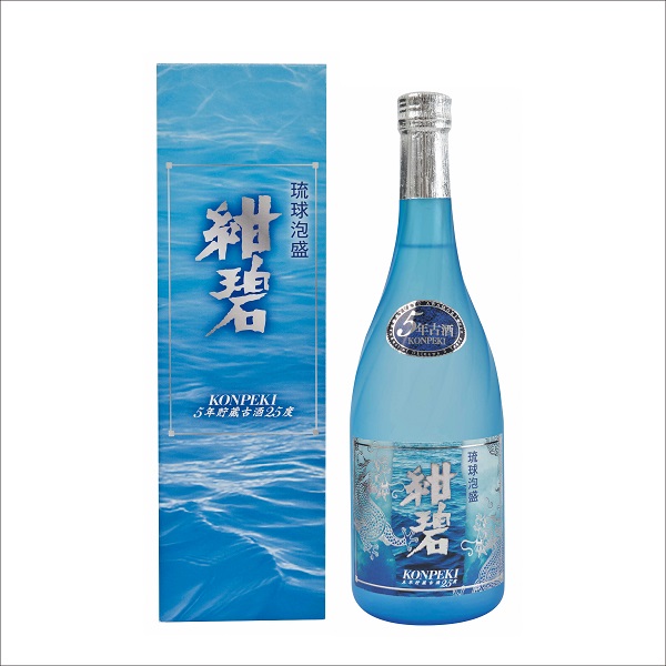 沖縄県酒造協同組合 / 紺碧5年 25度 720ml