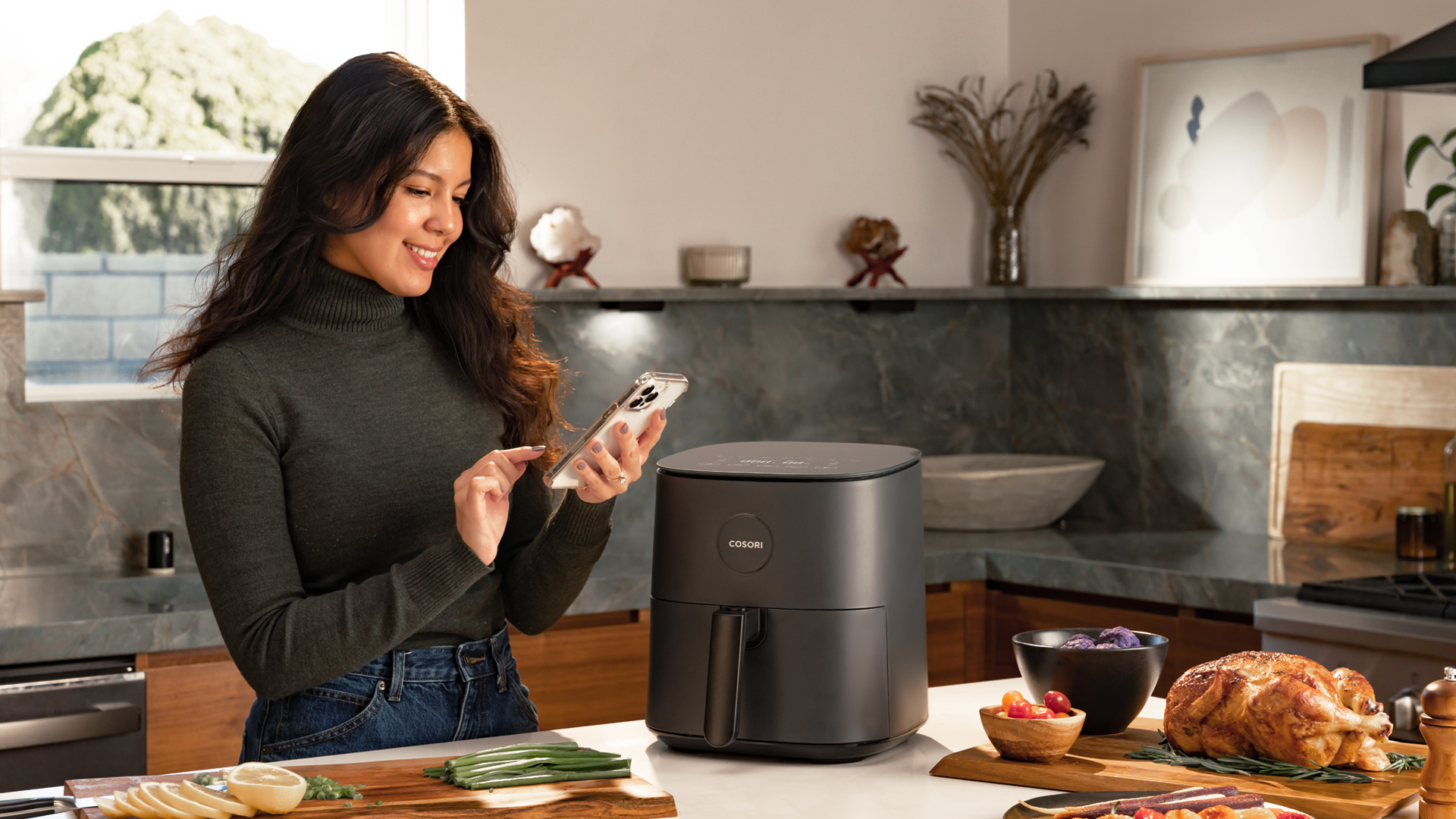 COSORI コソリ 4.7L 最高 エアフライヤー ノンフライヤー 新品 エア