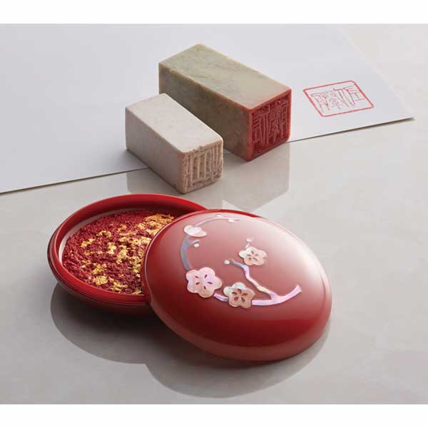 新品◇大阪 淀屋橋 尚美堂造◇螺鈿アルバム貝装飾◇漆工芸◇木箱入り