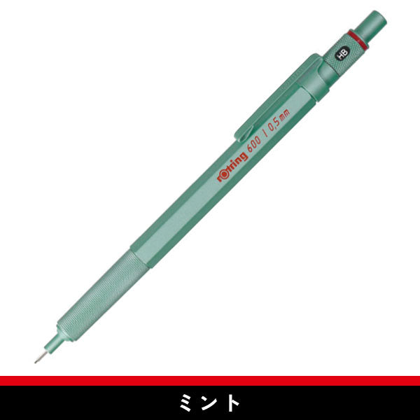 ロットリング rotling ティク tiku 銀キャップ 透明軸 rotring