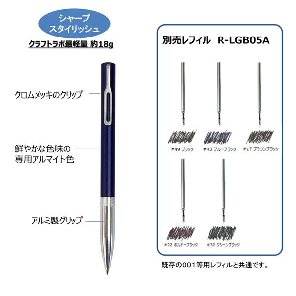 数量限定】 SAKURA craft_lab 007 アルミニウムエディション [全3色