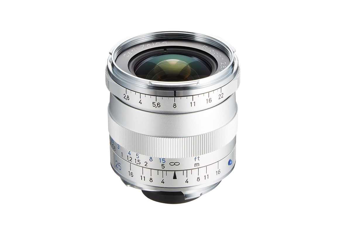 Carl Zeiss Biogon 2.8/25 ZM レンズ + 純正フード