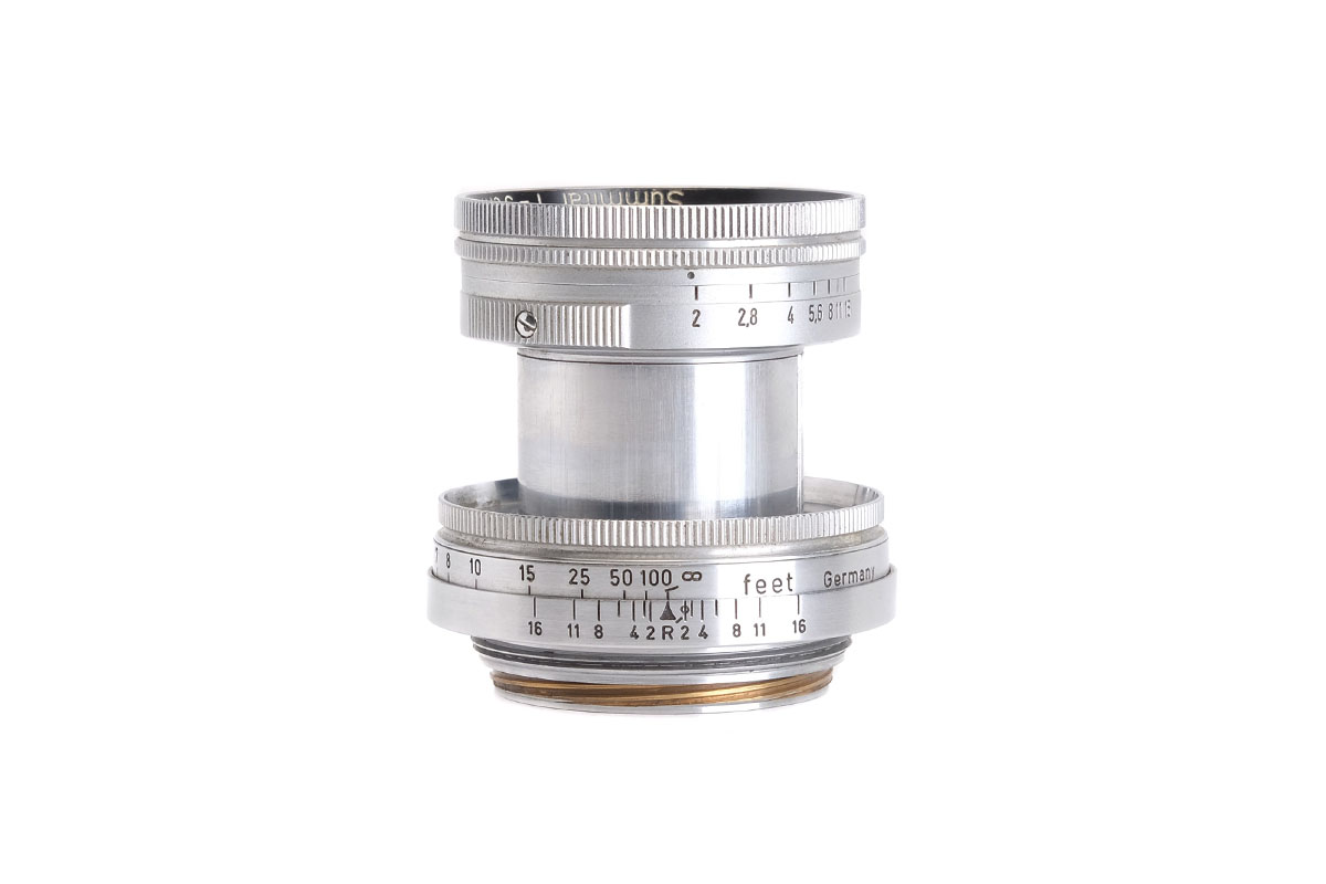 Summitar 50mm f2 戦前最初期コーティングあり 山崎磨き？軍事用？