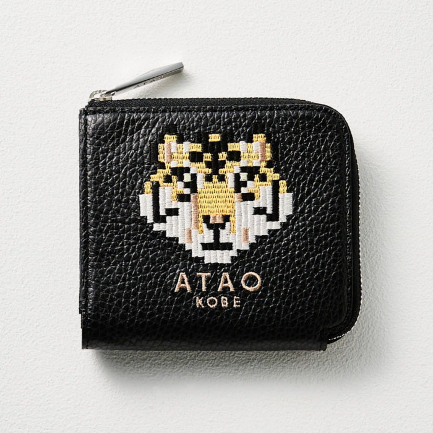 ATAO18周年記念｜ZOOシリーズ｜チェス(CHESS)｜ミニ財布｜刺繍｜日本製