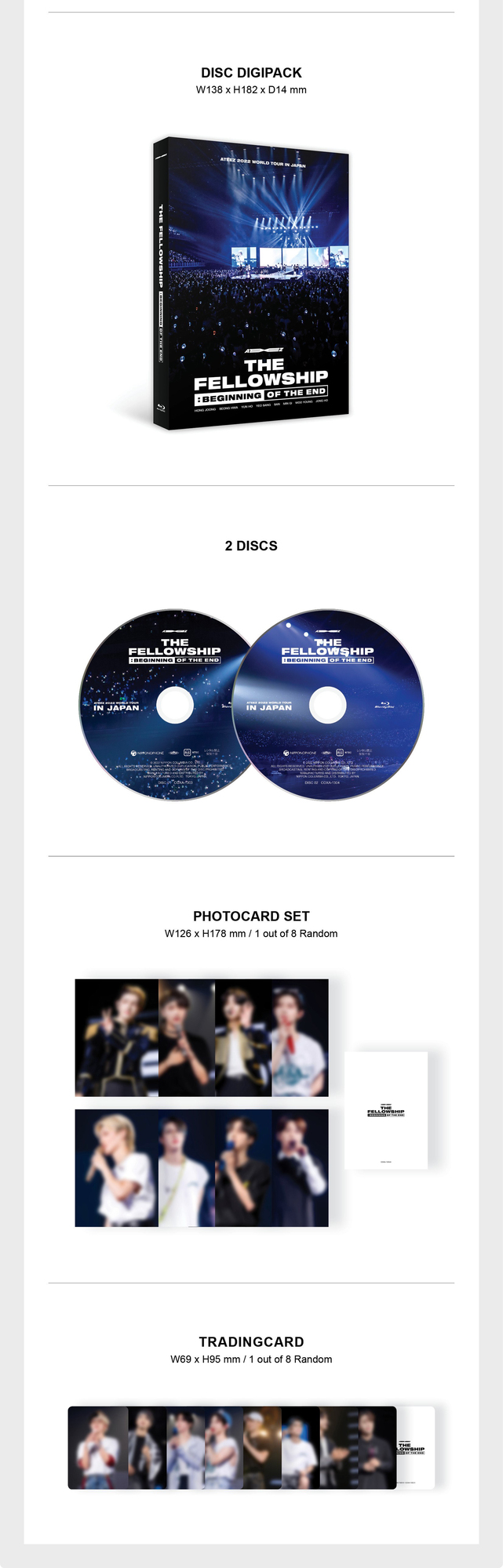 ATEEZ 2022 WORLD TOUR [THE FELLOWSHIP : BEGINNING OF THE END] in