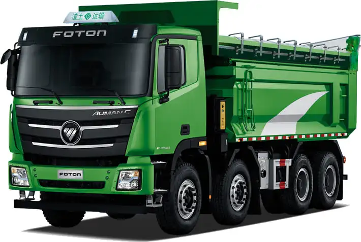 Foton Auman Kunlun 8X4 470|490|580 mining truck earthmoving truck