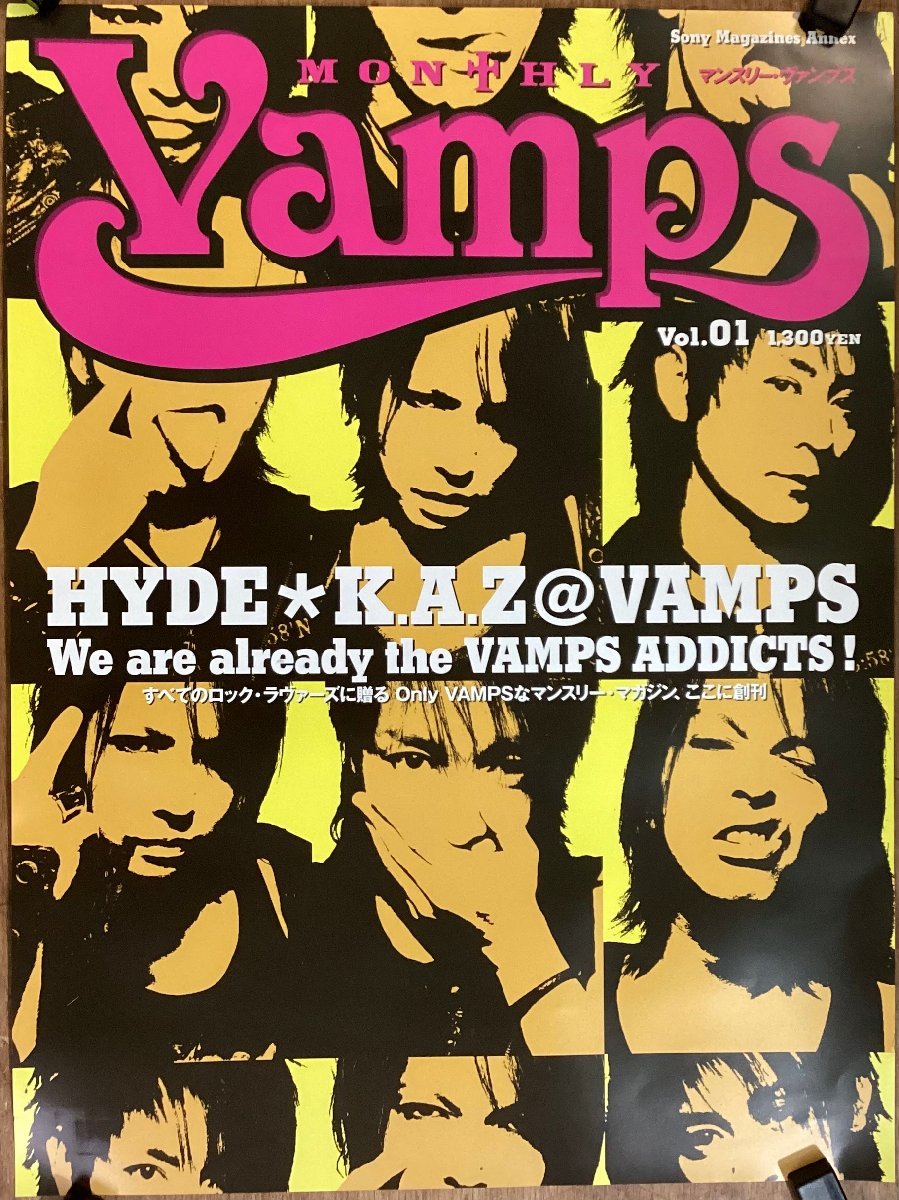 2026年最新】Yahoo!オークション -hyde vamps(ポスター)の中古品・新品