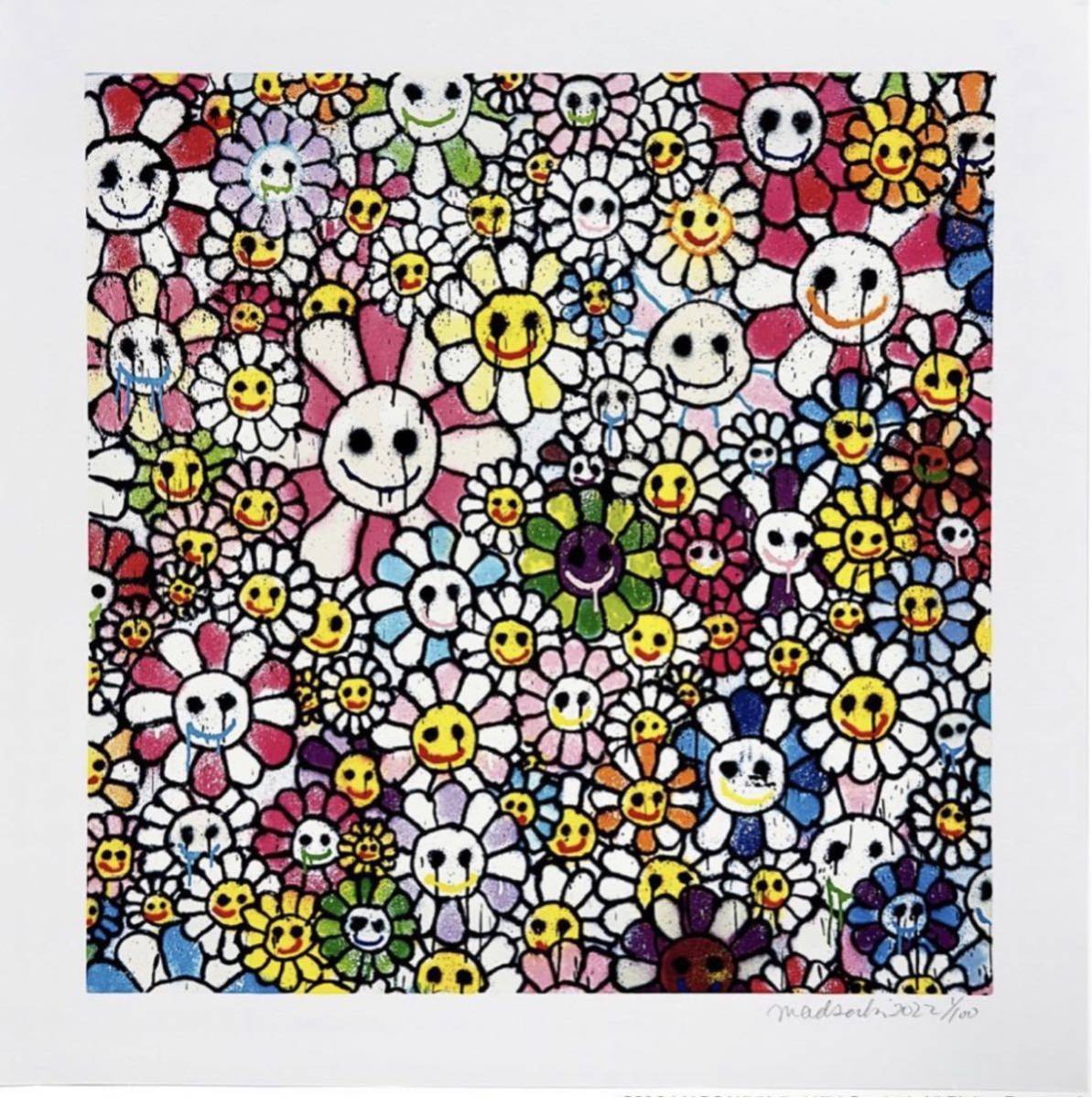 Yahoo!オークション -「村上隆 版画」(シルクスクリーン) (版画)の落札