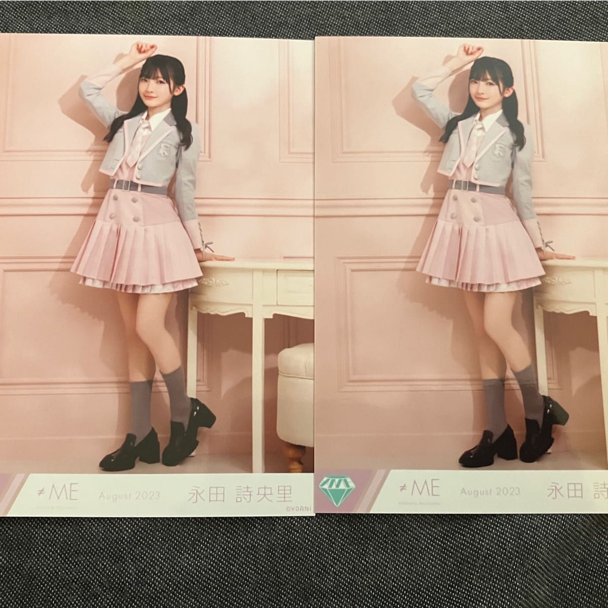 ノイミー 永田詩央里 排他的ファイター 歌唱衣装 生写真 直筆｜Yahoo