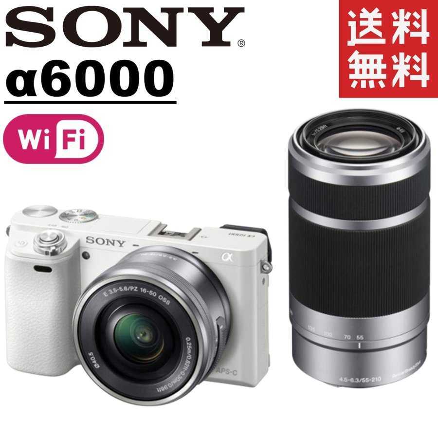SONY α6000 ILCE-6000Y ダブルズームレンズキット [ブラック
