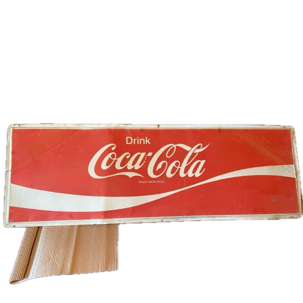 コカ コーラ 昭和レトロ ホーロー看板 赤ロゴ ヴィンテージ アメリカン