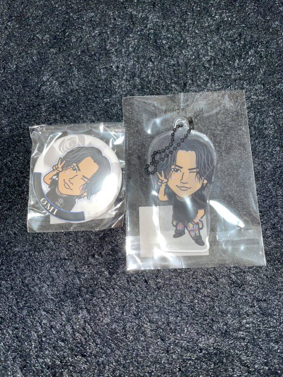 三代目 J Soul Brothers 登坂広臣 OMI 缶バッジ クリアチャームセット