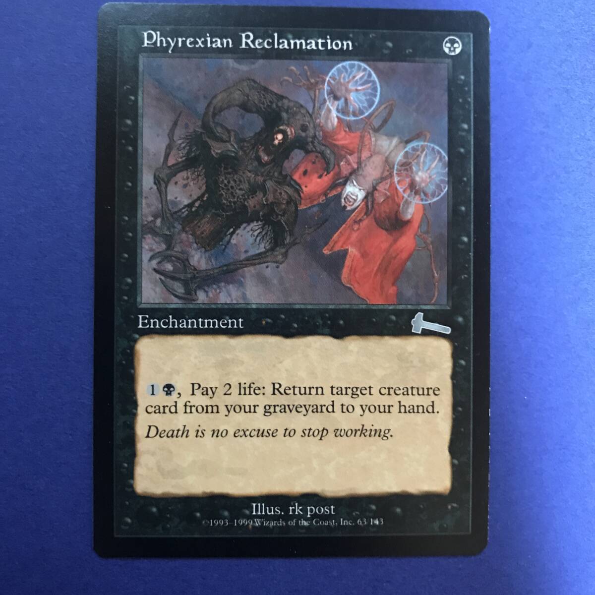 MTG Foil ウルザズレガシー 黒属性 ファイレクシア流再利用 Foil