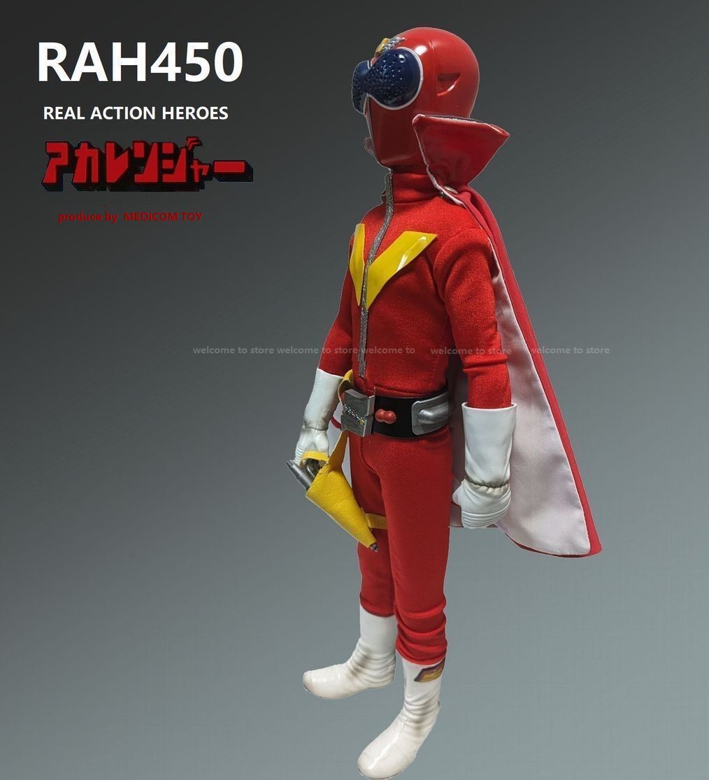 メディコムトイ RAH ゴレンジャー アカ/アオ/ミドリ/キ/モモ