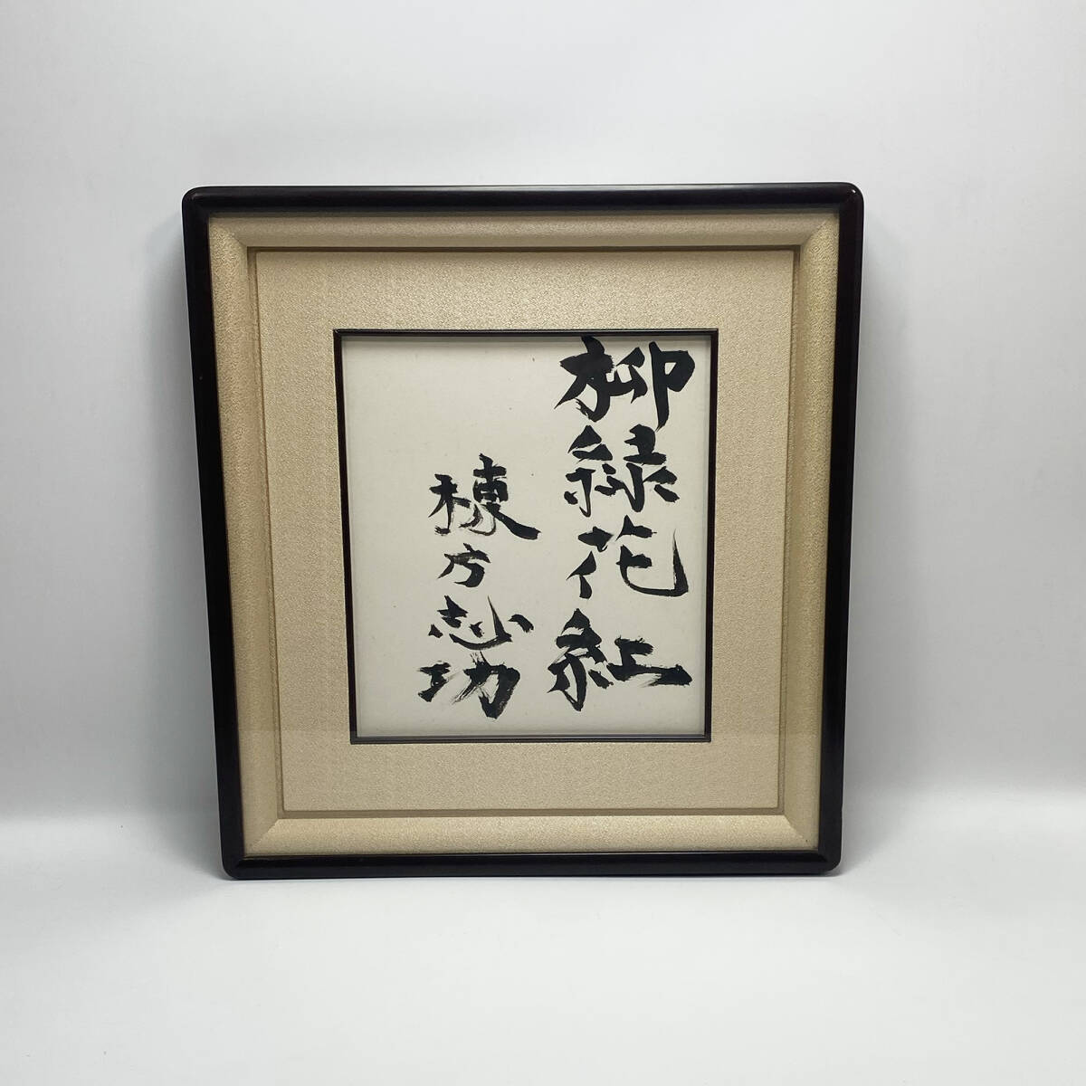 AKa5176 棟方志功 肉筆 マクリ